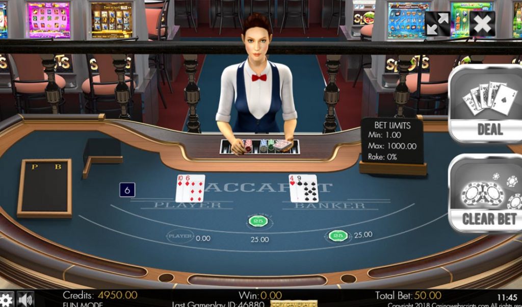 在线播放 Baccarat 免费